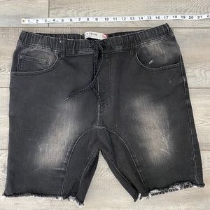 Cotton On Men’s Track Denim Stretch Shorts Sz 34